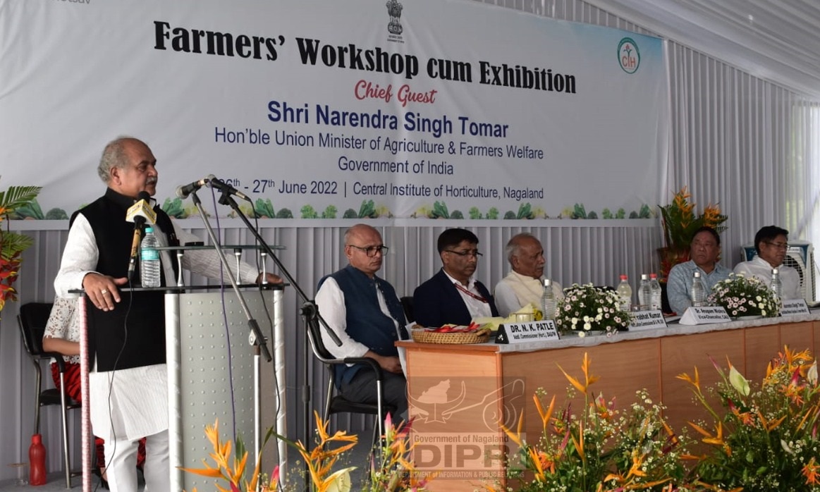 NAGALAND HAS IMMENSE POTENTIAL IN HORTI SECTOR SAYS TOMAR