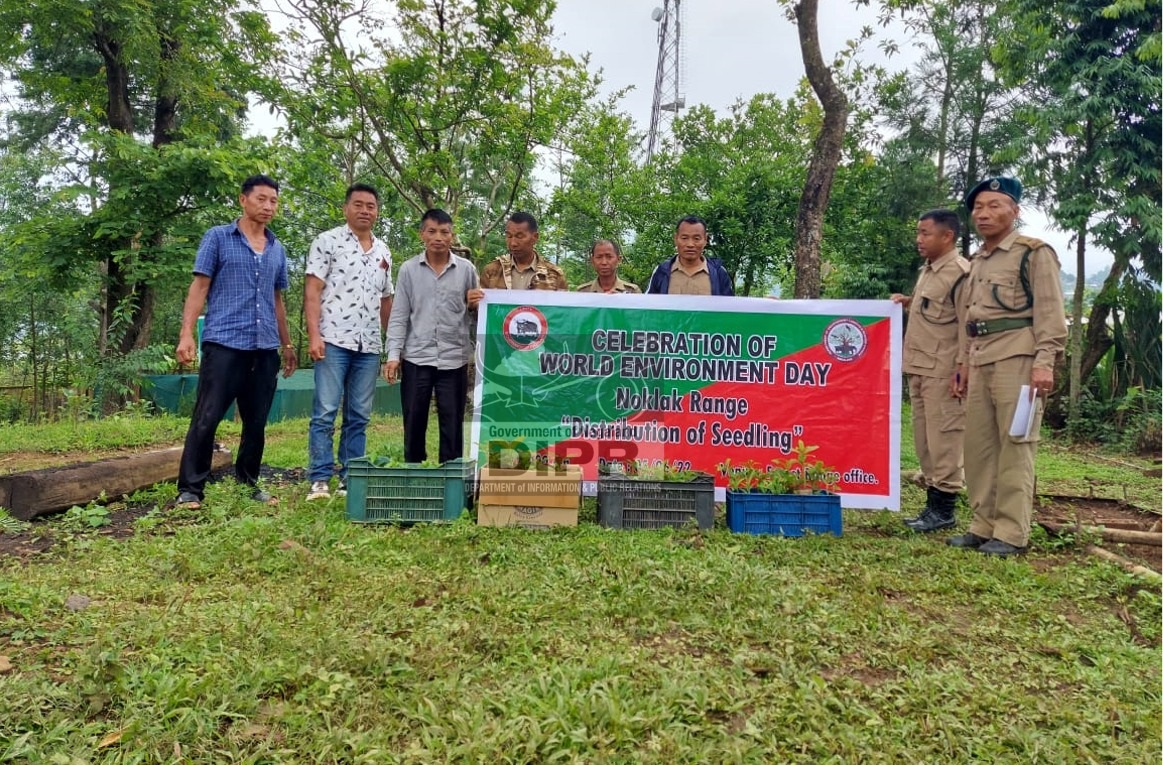 WORLD ENVIRONMENT DAY CELEBRATION AT NOKLAK