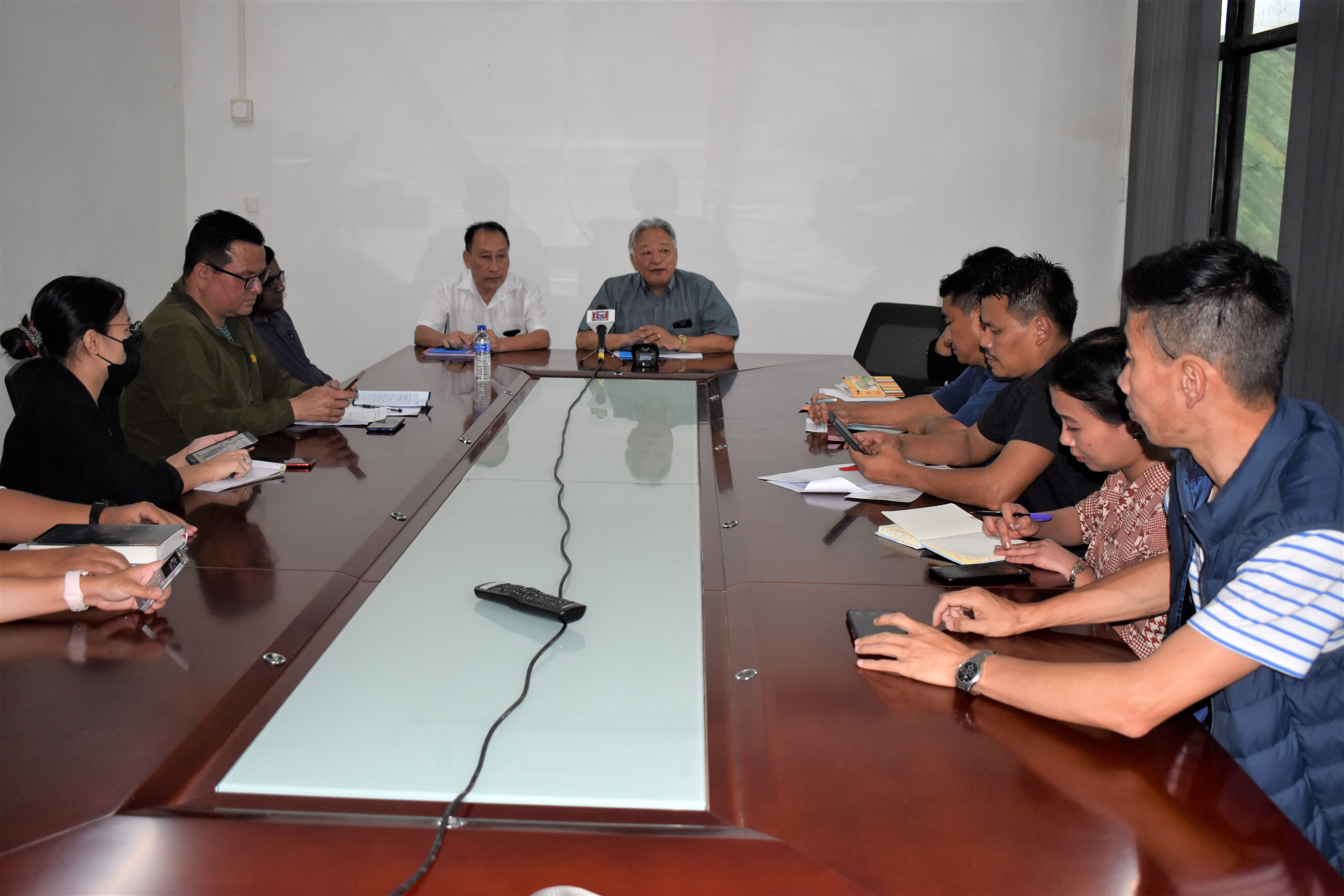 CEO, IDAN ADDRESSES PRESS CONFERENCE ON CSR