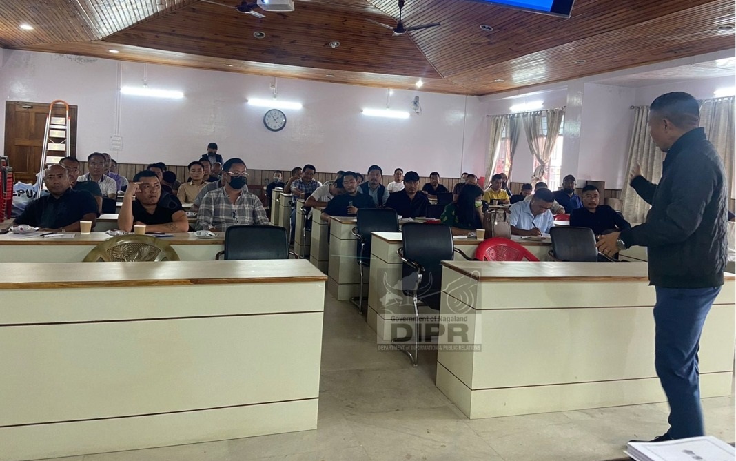 TRAINING FOR ALL SUPERVISORS AND ENUMERATORS HELD AT KOHIMA