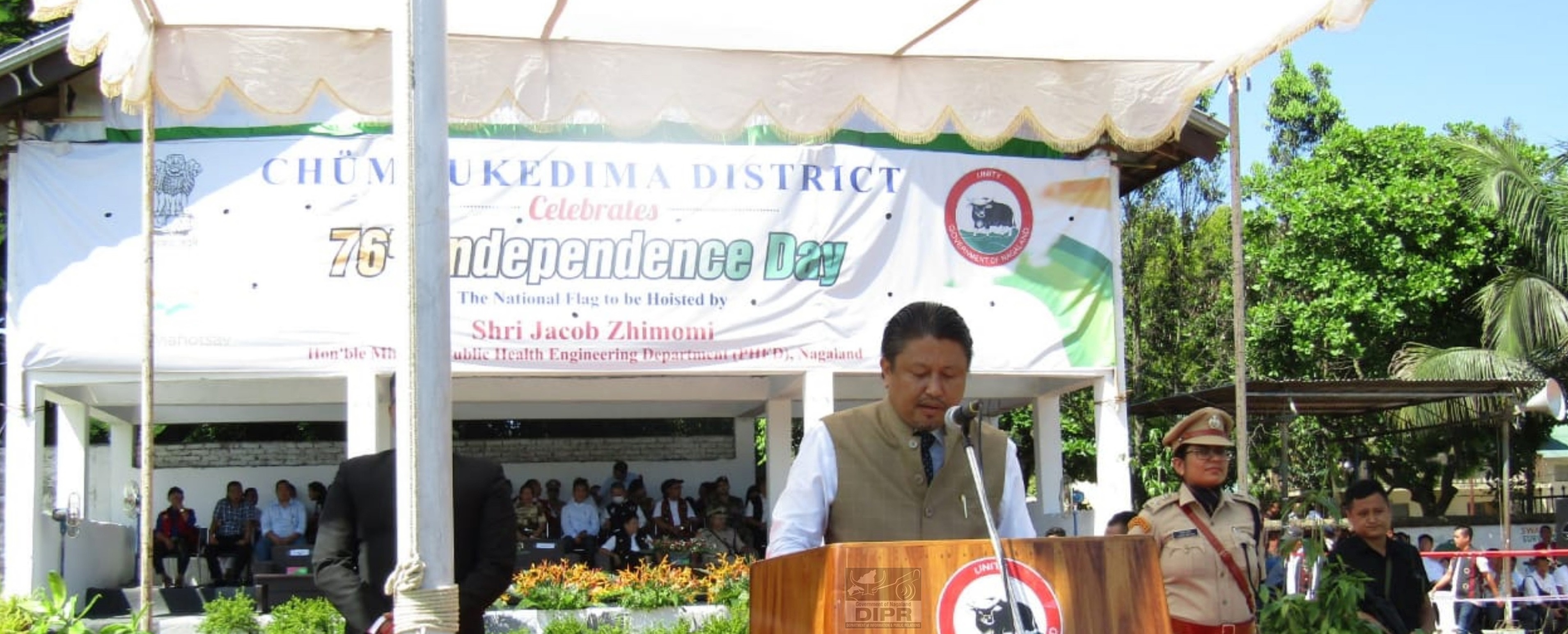 INDEPENDENCE DAY CELEBRATION AT CHUMOUKEDIMA