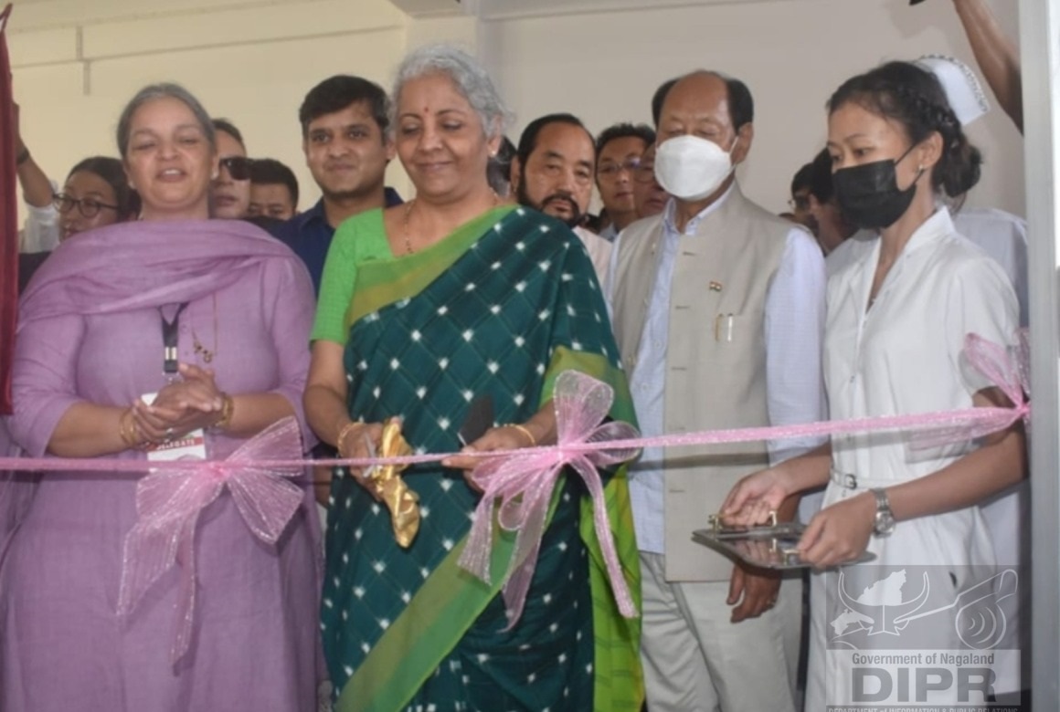 NIRMALA INAUGURATES DIALYSIS UNIT IN DIMAPUR   