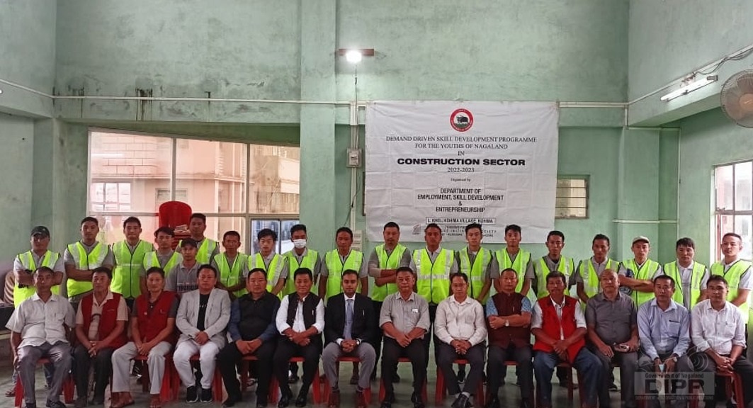 MULTI SKILLED TECHNICIAN TRAINING FLAGGED OFF AT KOHIMA VILLAGE