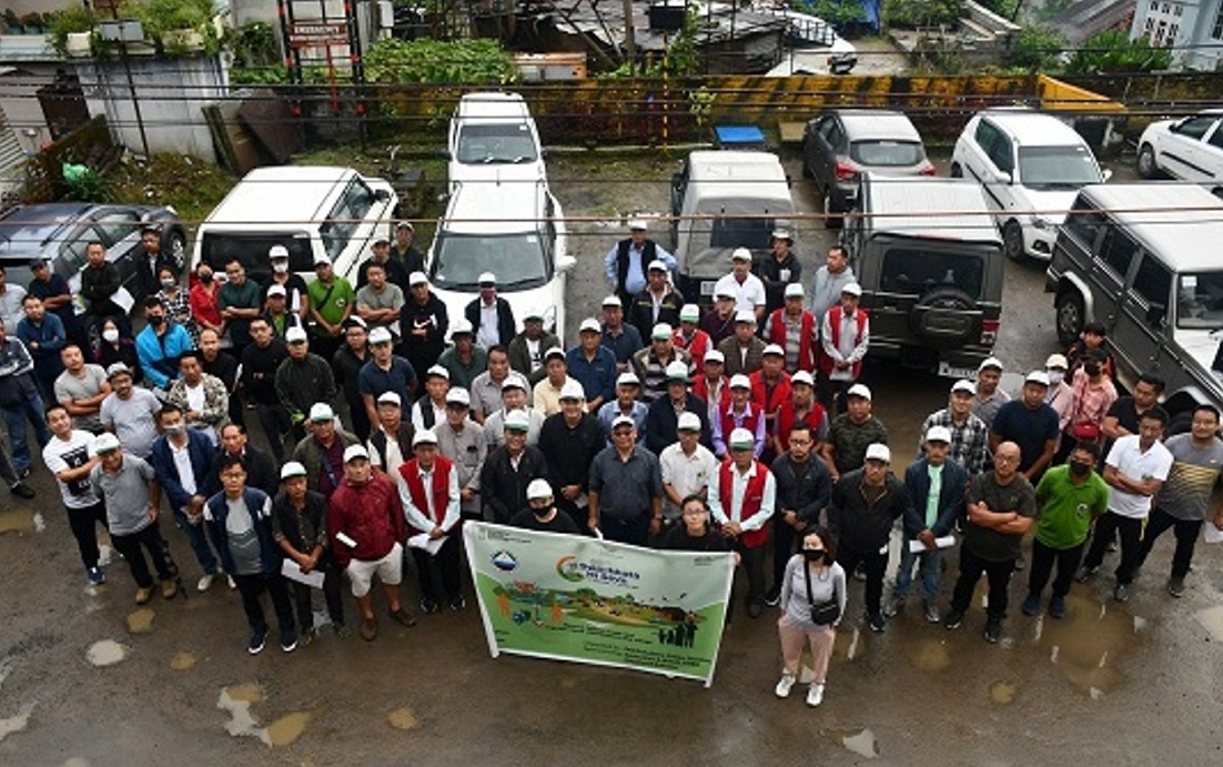 SWACHHATA HI SEVA 2022 CAMPAIGN BEGINS AT KOHIMA VILLAGE