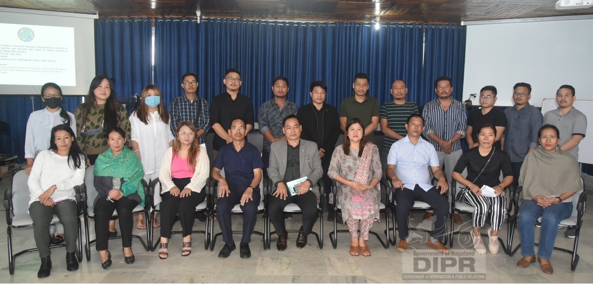 CAPACITY BUILDING TRAINING CONDUCTED FOR OFFICERS AND STAFF OF WRD