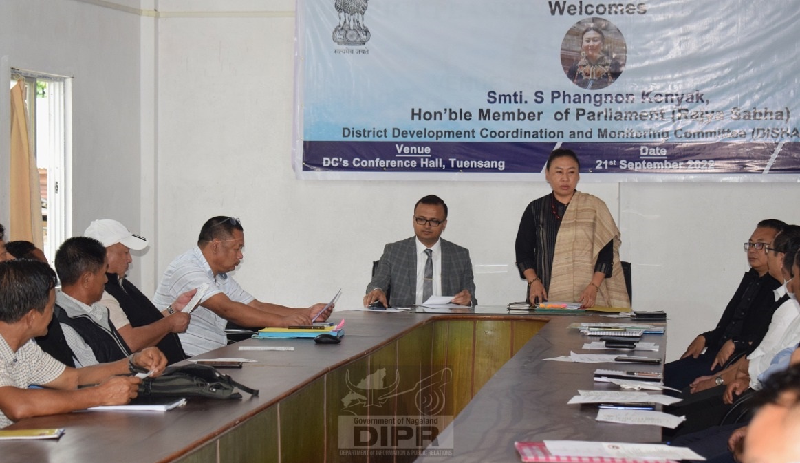 TUENSANG SHAMATOR AND NOKLAK DISHA MEETING HELD