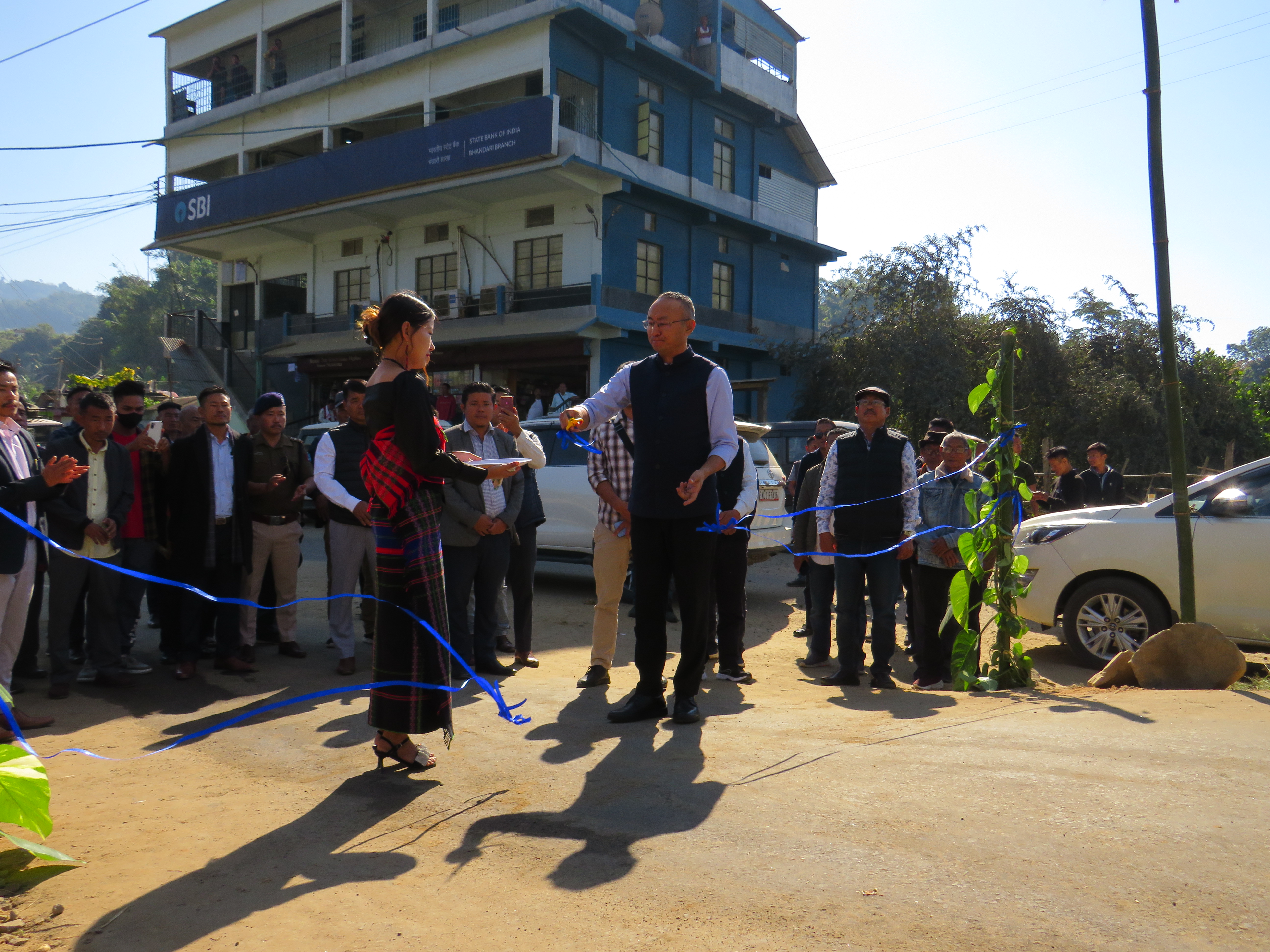 CIRCULAR ROAD AND LLRPO OFFICE BUILDING INAUGURATED AT BHANDARI