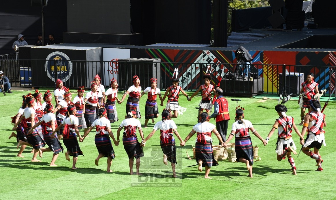 Lotha cultural troupe on day-5