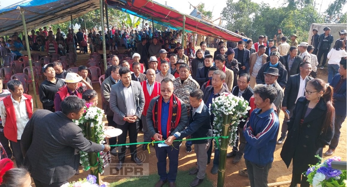 S. PANGNYU INAUGURATES VILLAGES AND SUB-CENTRE