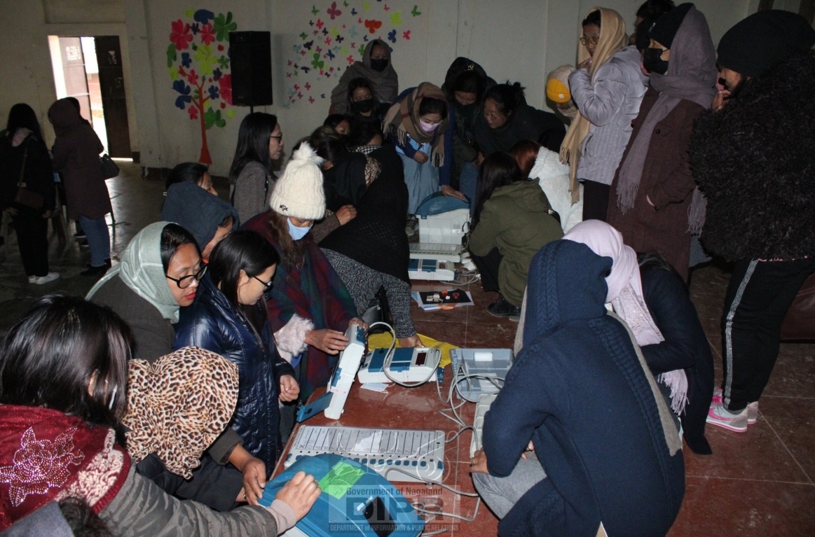 2nd ROUND TRAINING HELD FOR MOKOKCHUNG POLL PERSONNEL