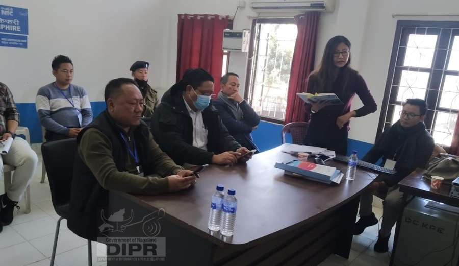 First round of Randomisation of EVM-VVPAT at Kiphire