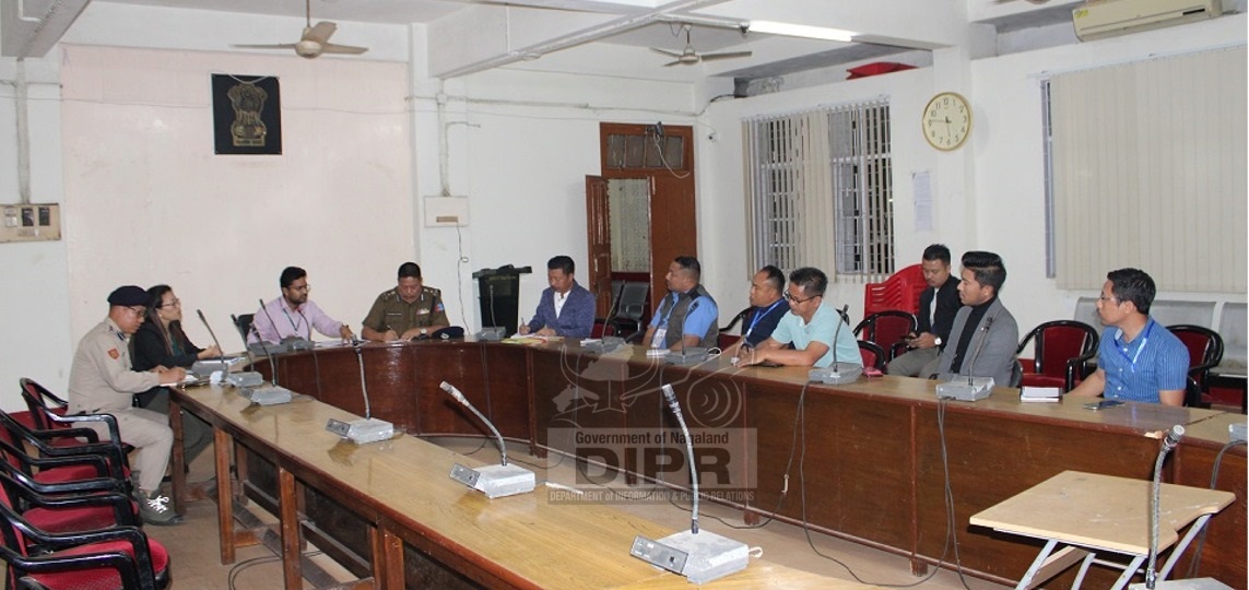 DC DIMAPUR BRIEFS POL PARTIES