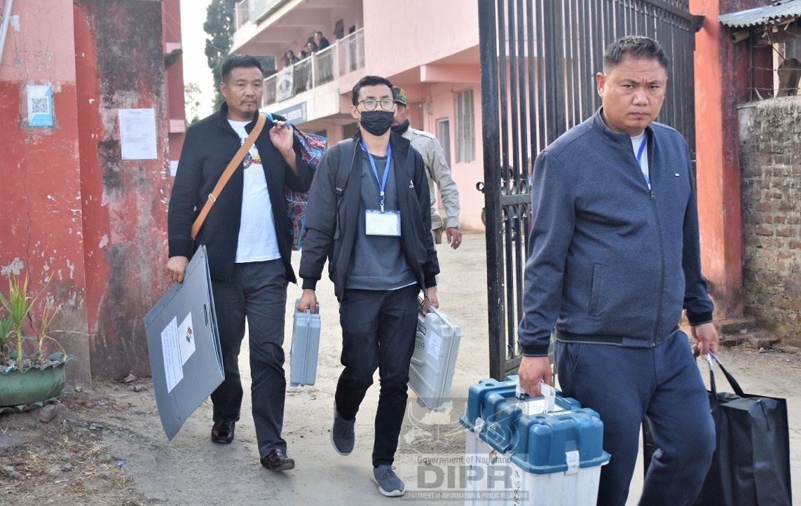 KOHIMA DISTRICT ELECTION: POLL PARTIES DISPATCH TO 184 POLLING STATIONS