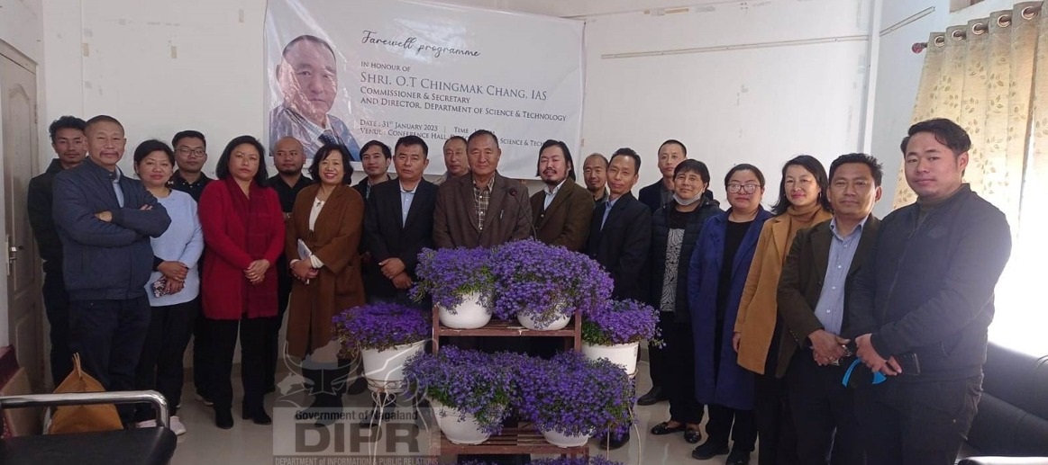 DEPARTMENT OF S&T BIDS FAREWELL TO O.T. CHINGMAK CHANG, IAS
