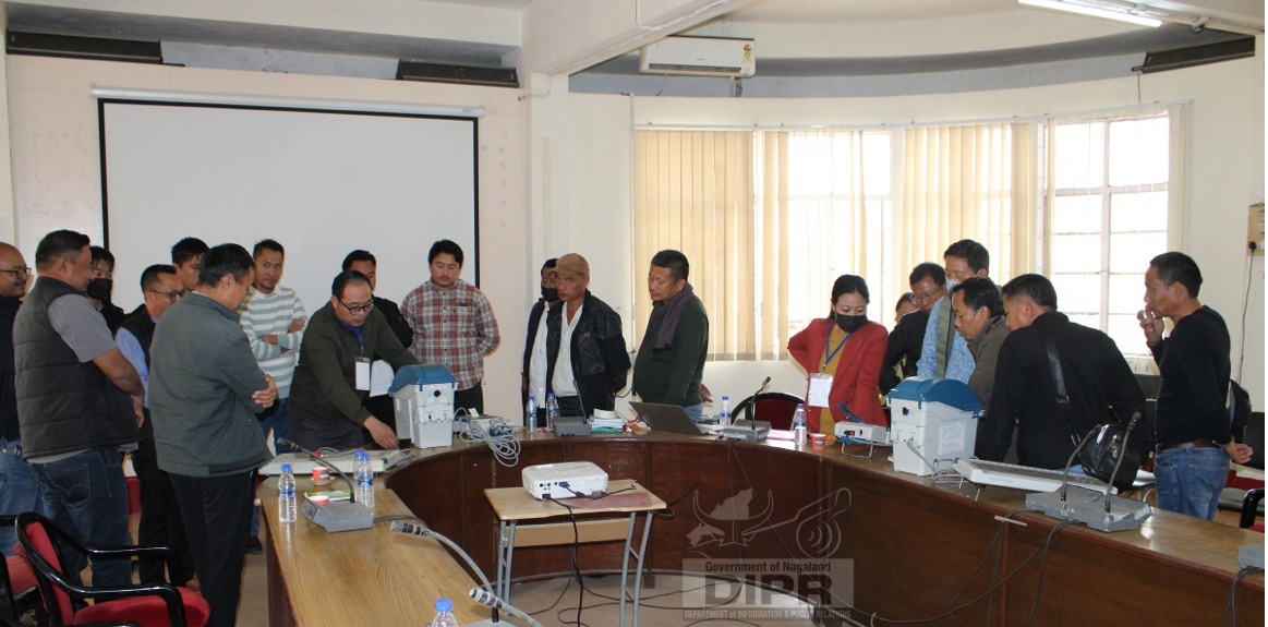 Training for Presiding officers and First Polling officers at Dimapur