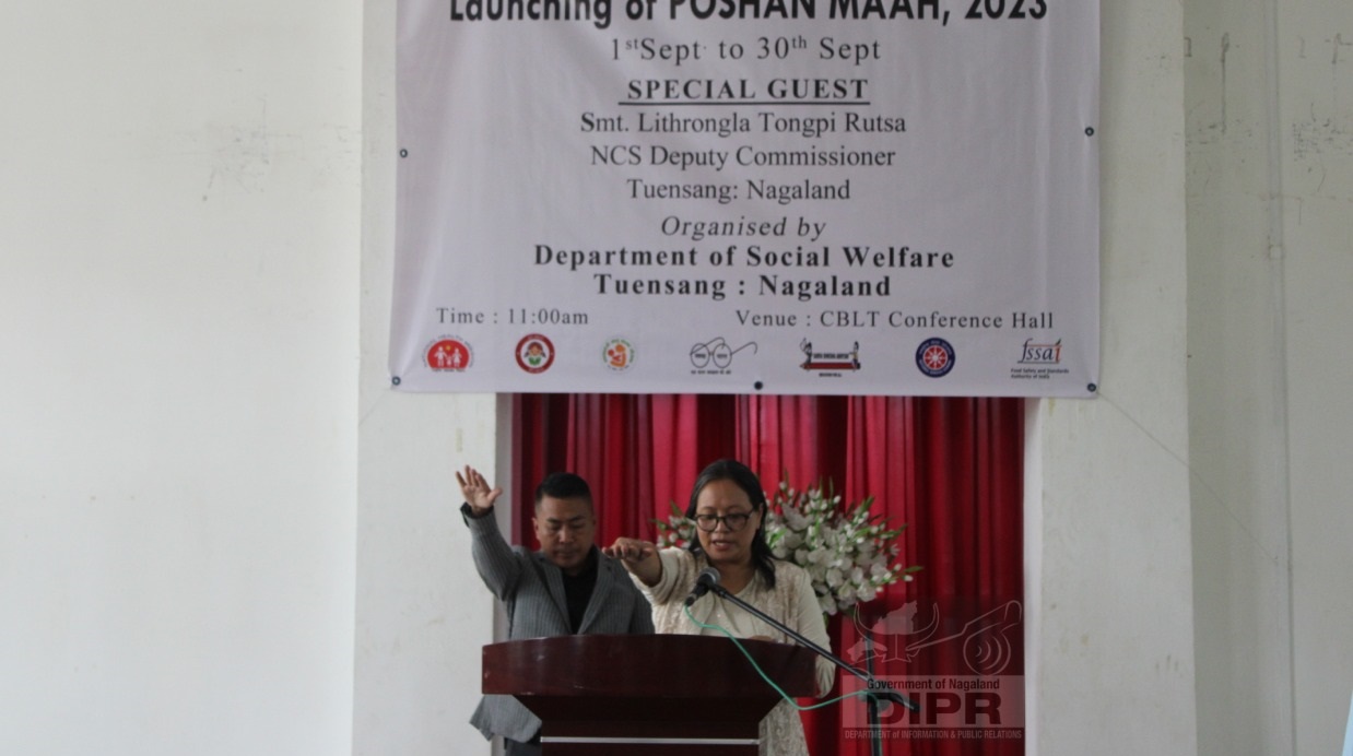 POSHAN MAAH LAUNCHED AT TUENSANG