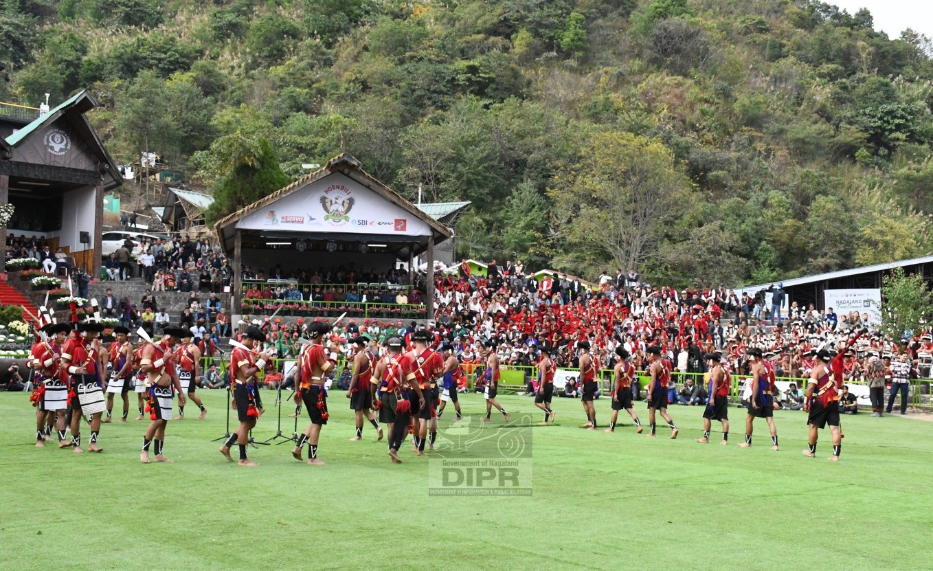 NAGA TRIBES SHOWCASE CULTURAL ETHNICITY ON THE 6TH DAY OF THE HORNBILL FESTIVAL   