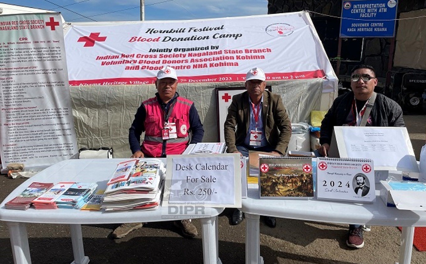 HORNBILL FESTIVAL BLOOD DONATION CAMP