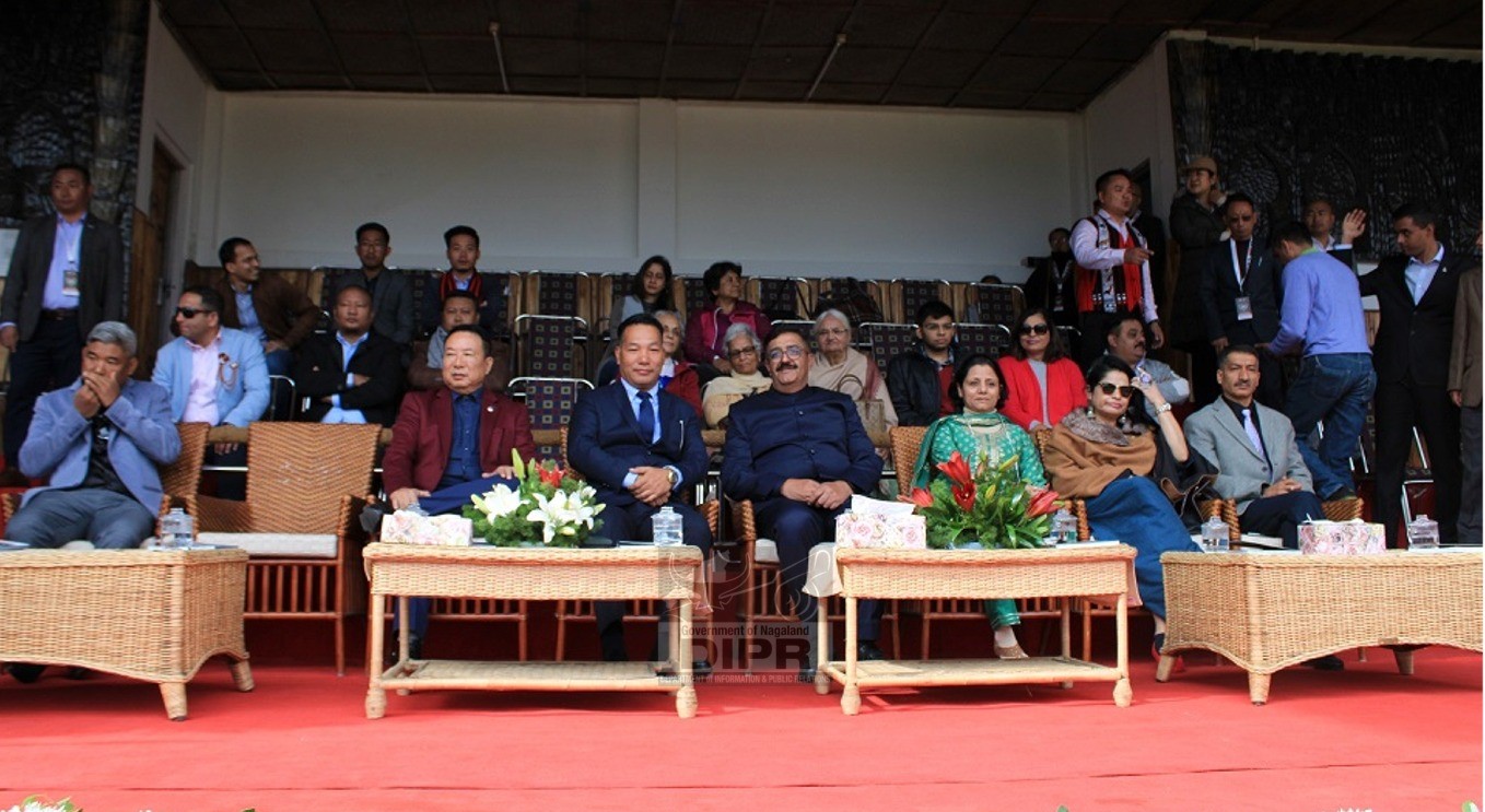 NAGA TRIBES PRESENT CULTURAL DIVERSITY ON THE 5TH DAY OF THE HORNBILL FESTIVAL