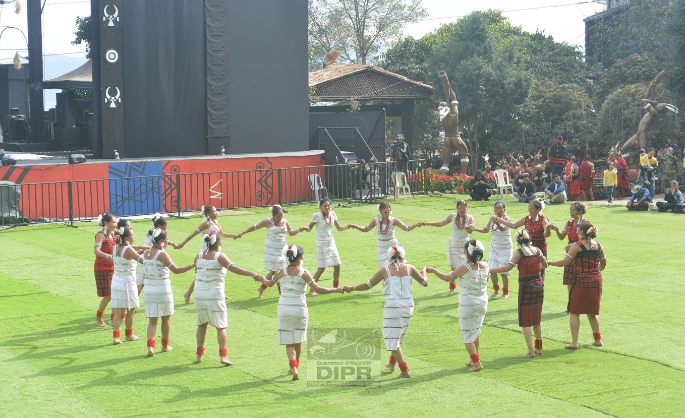 NAGA TRIBES SHOWCASE CULTURAL ETHNICITY ON THE 6TH DAY OF THE HORNBILL FESTIVAL   