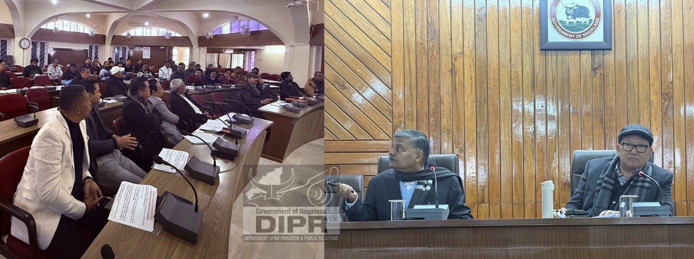 DEPUTY CM, TR. ZELIANG REVIEWS PROJECTS EXECUTED BY NHIDCL IN NAGALAND
