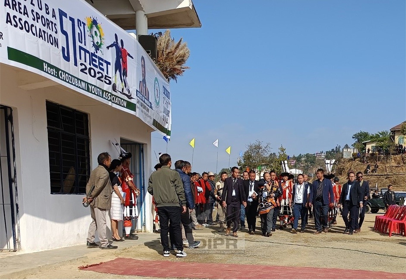 MP SUPONGMEREN JAMIR GRACES 51st CHOZUBA AREA SPORTS ASSOCIATION MEETS 2025