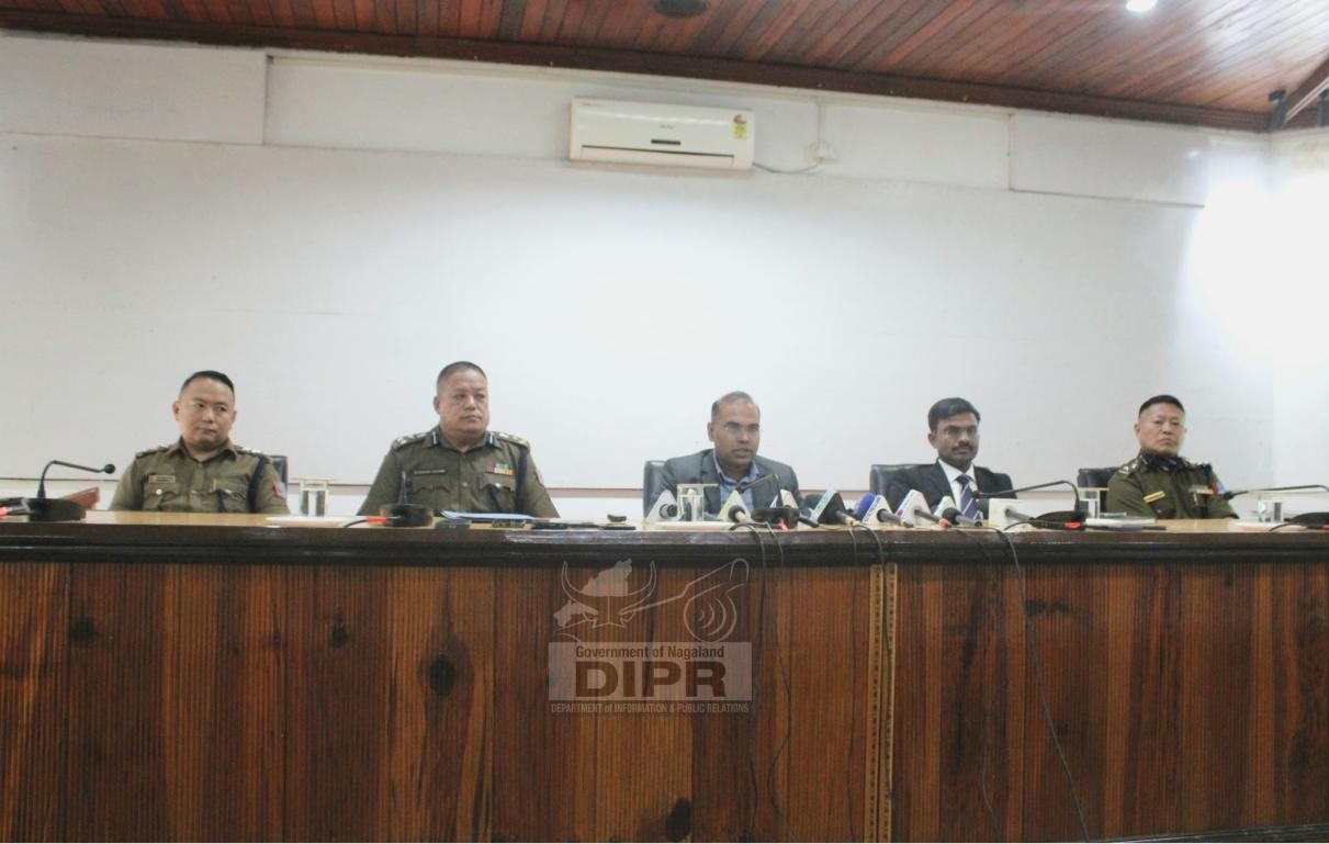 POLICE DEPARTMENT CONDUCTS PRESS BRIEFING WITH THE MEDIA ON NDPS