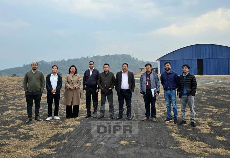 PAWAN HANS TEAM CONDUCTS RCS UDAN INSPECTION IN KOHIMA