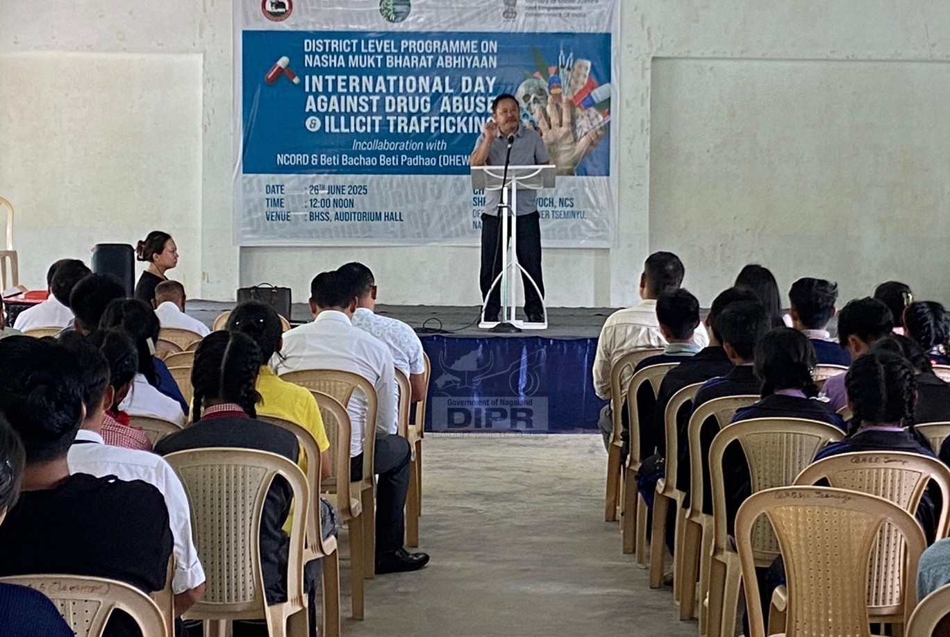 INTERNATIONAL DAY AGAINST DRUG ABUSE & ELLICIT TRAFFICKING HELD ACROSS THE STATE AT TSEMINYU