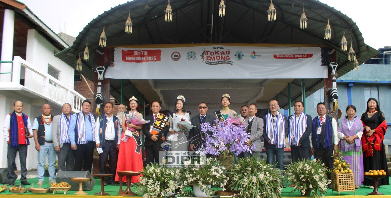 TOKHÜ EMONG MINI HORNBILL FESTIVAL CELEBRATED WITH CULTURAL PRIDE AND CALLS FOR UNITY AT WOKHA