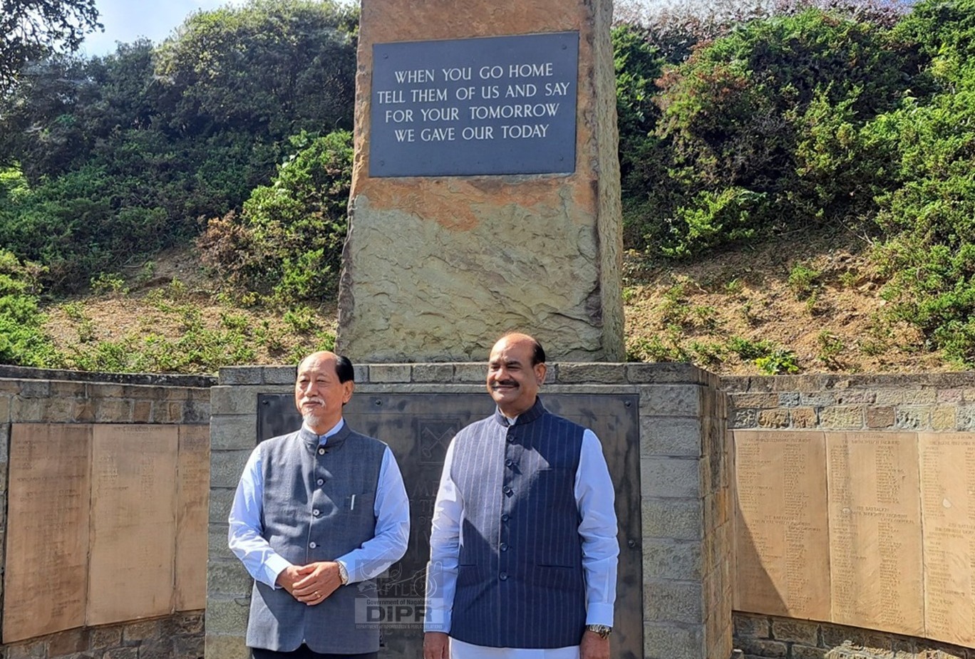 REMEMBRANCE-DAY-CEREMONY-HELD-AT-KOHIMA-WAR-CEMETERY-HONOURS-FALLEN-HEROES-AND-ECHOES-THE-CALL-FOR-GLOBAL-PEACE