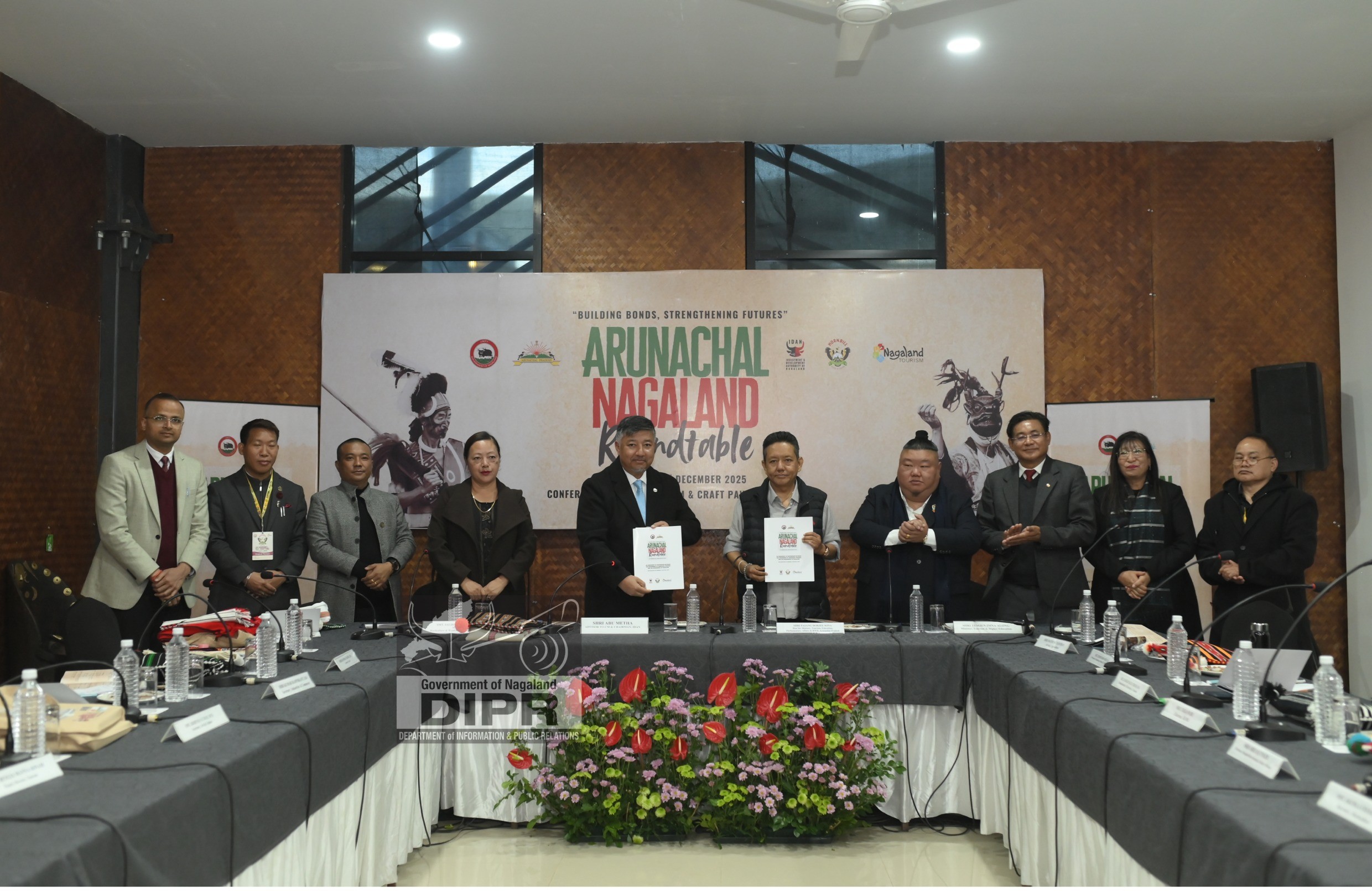 NAGALAND AND ARUNACHAL PRADESH HOLDS ROUNDTABLE MEETING