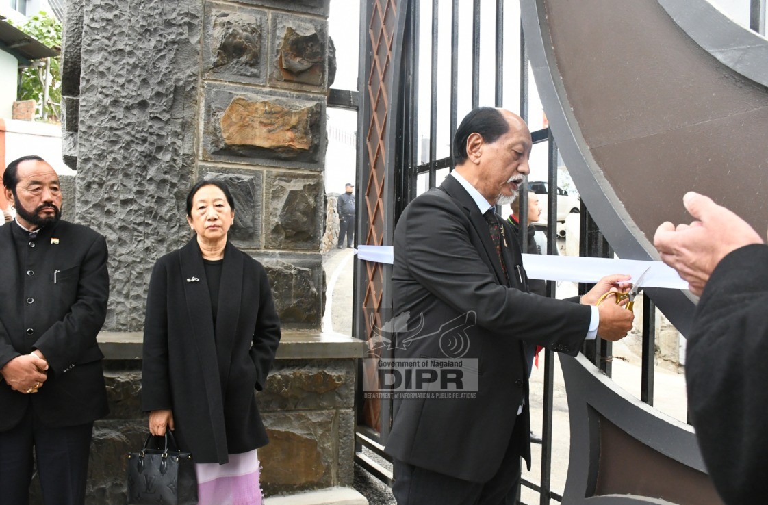 CHIEF MINISTER DR. NEIPHIU RIO INAUGURATES KOHIMA PEACE MEMORIAL & ECO-PARK