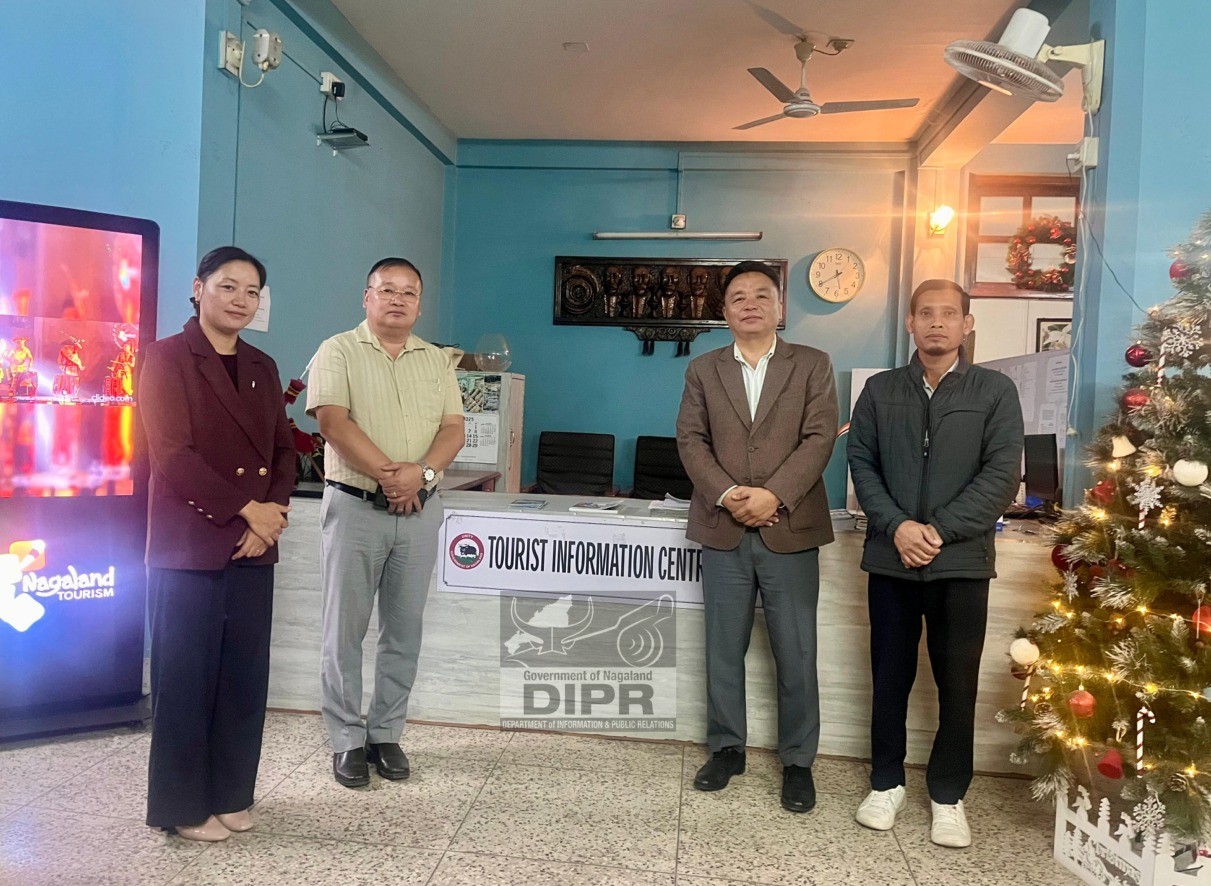 TOURIST INFORMATION CENTRE–CUM–ILP FACILITATION COUNTER ACTIVATED IN DIMAPUR