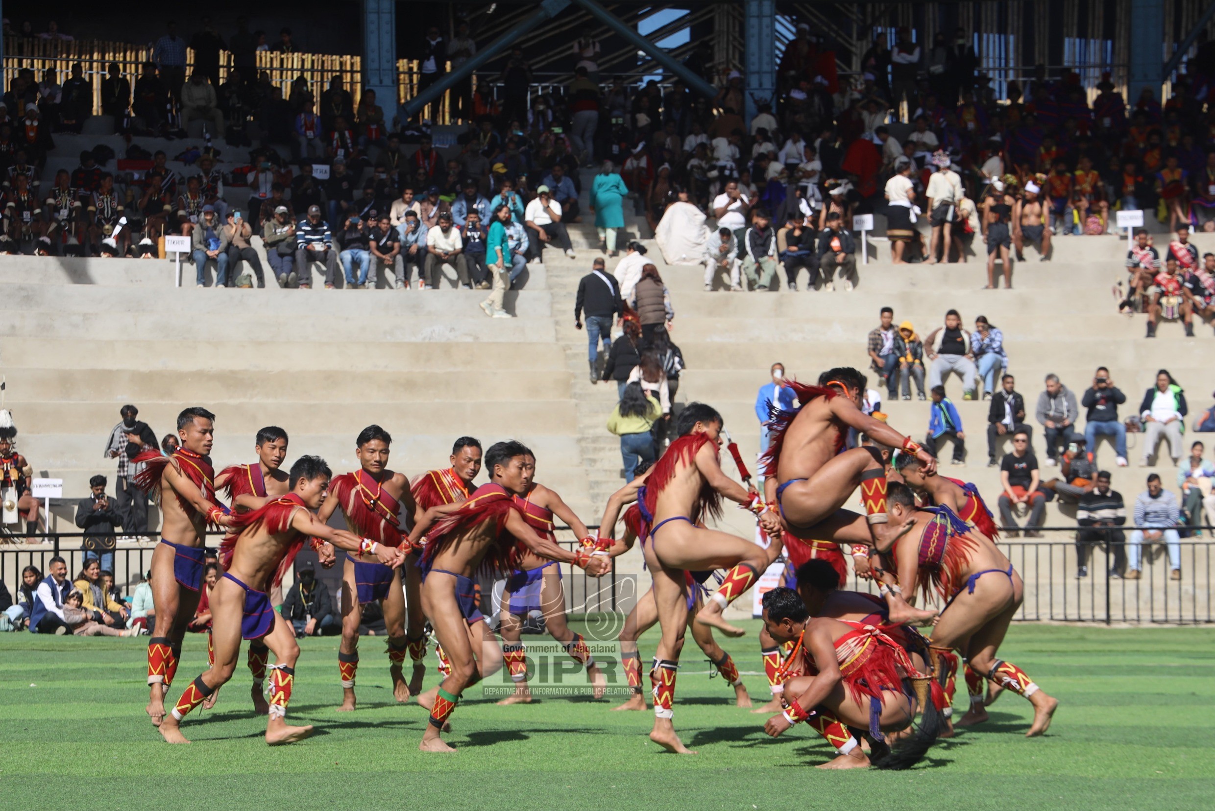 FINAL DAY OF HORNBILL FESTIVAL CELEBRATED WITH SPECTACULAR TRIBAL PERFORMANCES