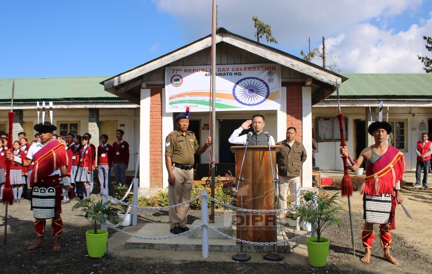 77th REPUBLIC DAY 2026 CELEBRATED ACROSS NAGALAND AT AGHUNATO