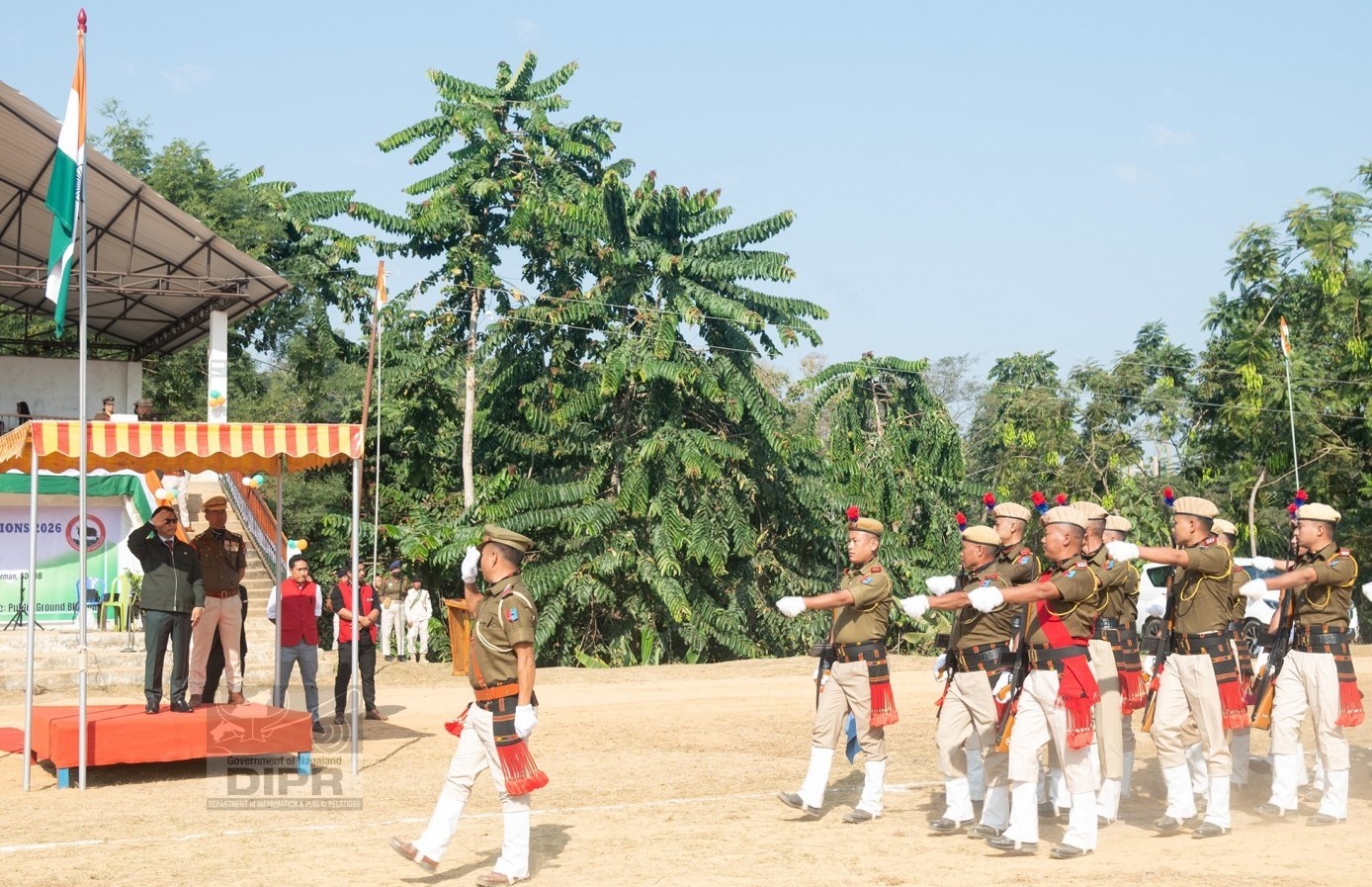 77th REPUBLIC DAY 2026 CELEBRATED ACROSS NAGALAND AT BHANDARI