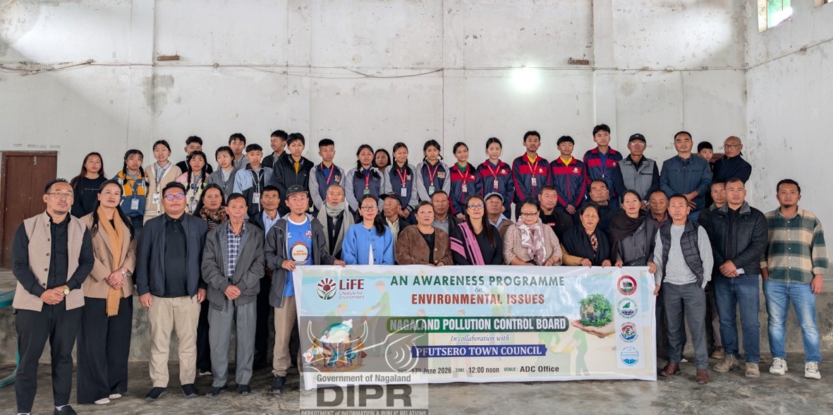 AWARNESS PROGRAMME ON POLLUTION CONTROL HELD AT PFUTSERO