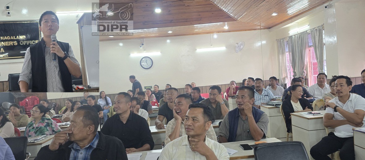 SECOND BATCH CENSUS TRAINING BEGINS IN KOHIMA