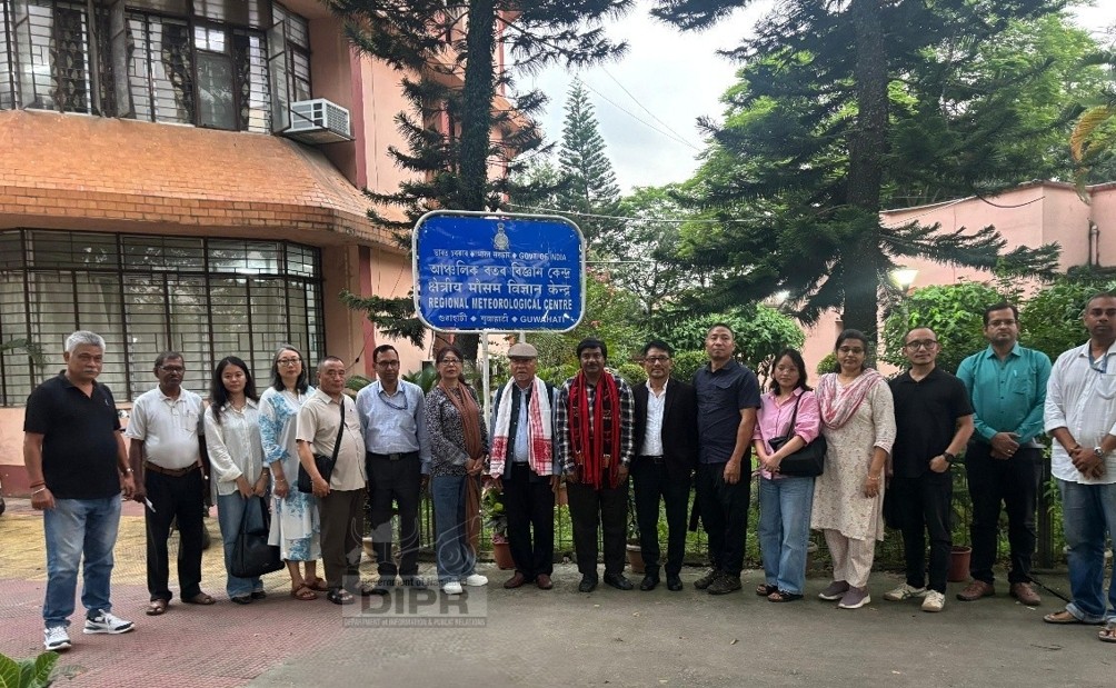 ADVISOR VISITS IMD, GUWAHATI