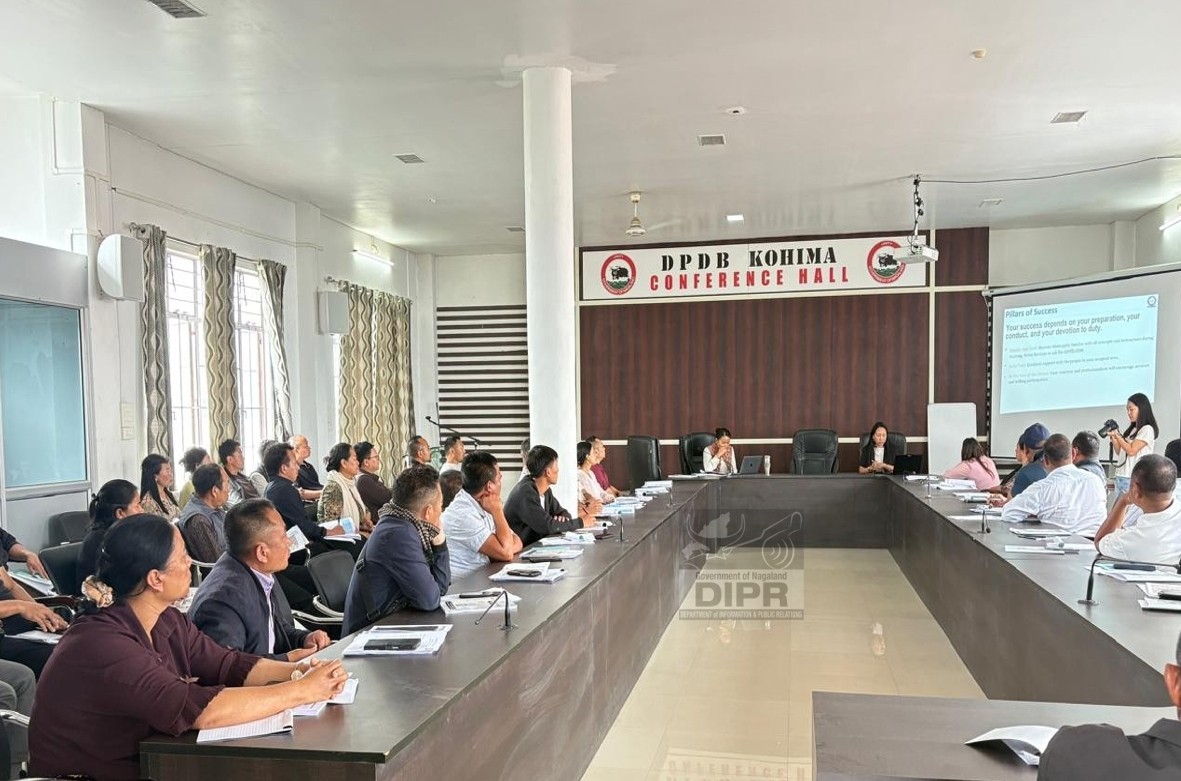 ENUMERATOR AND SUPERVISOR TRAINING FOR CENSUS OF INDIA 2027 BEGINS IN KOHIMA DISTRICT