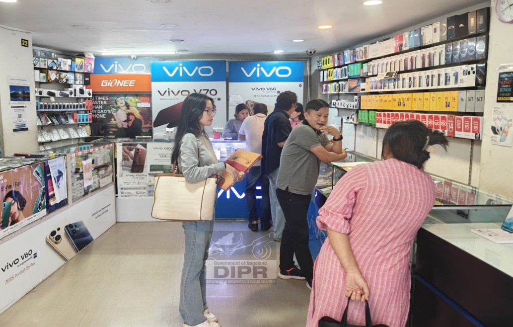 gst-officials-continue-inspection-search-and-seizure-drive-in-kohima-shops