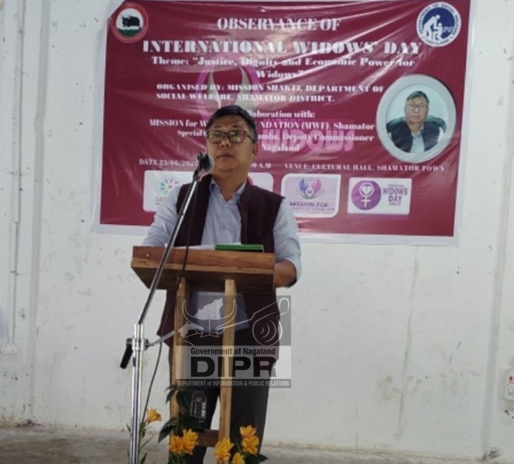 INTERNATIONAL WIDOWS' DAY OBSERVED IN SHAMATOR