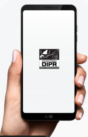 DIPR app on a mobile phone