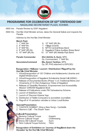 Statehood day : DIPR