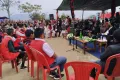 Governor Prof, Jagdish Mukhi interacting with Kiphire village authorities