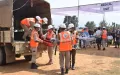 MOCK EXERCISE ON EARTHQUAKE HELD AT JALUKIE