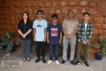 Director YRS and other officials with the medalists at youth hostel Dimapur