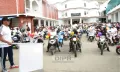 Flagging off all woman two Wheelers rally at Dimapur
