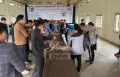 Training program on Banana fibre craft making at Peren